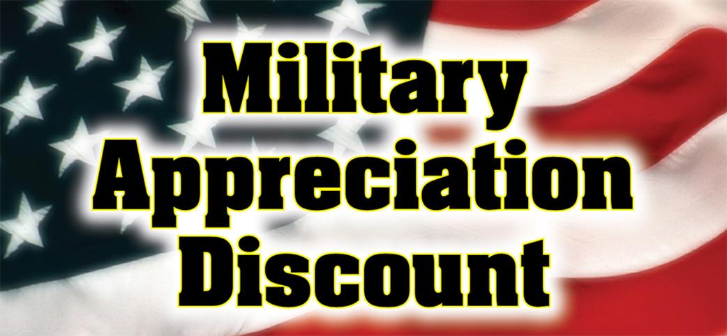 Military Appreciation Discount
